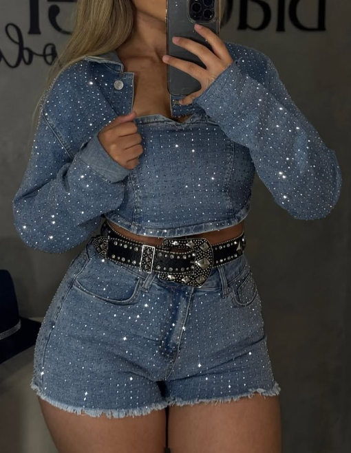 Dazzle Denim 3pc Set