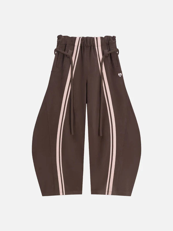 Super Baggy Barrel Sweatpants Wide Leg Pants for Women Men Casual Elastic Waist Unisex Lantern Trouser Pants