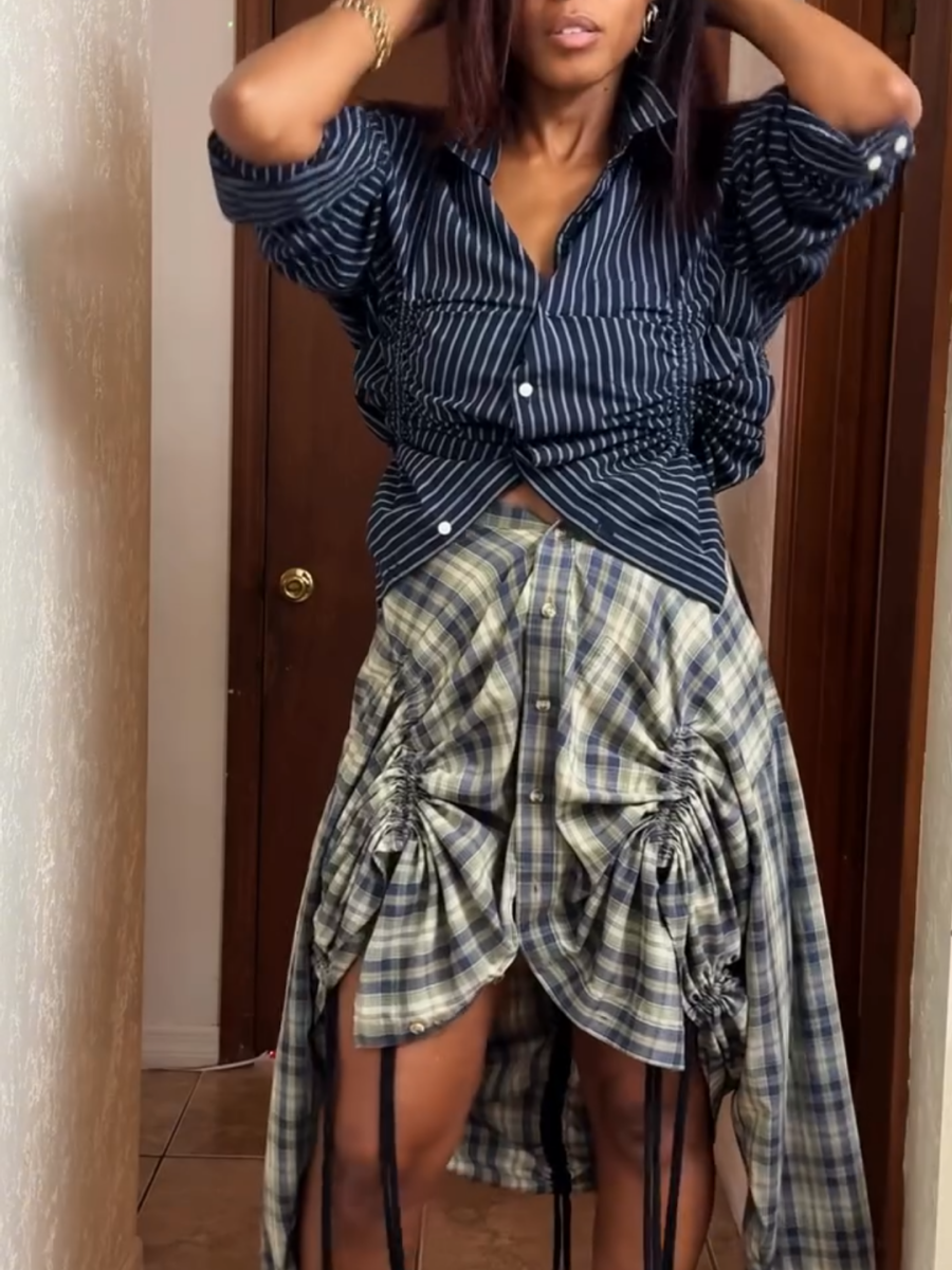 Women's Convertible Drawstring Shirt