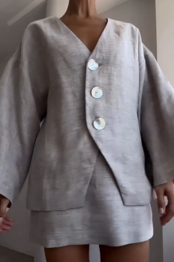 Kimono Jacket / 100% Linen