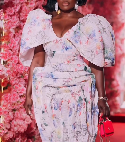 Neptunes Floral Majesty Dress